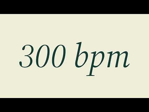 Metronome - 300 bpm
