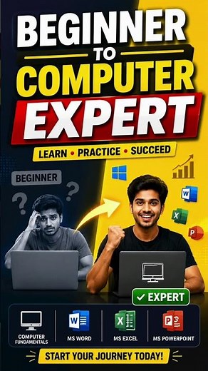 Computer Course Full Tutorial in Hindi | Word + Excel + PowerPoint + Notepad
