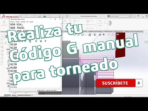 Tutorial de maquinado - realiza tu propio código G para torneado