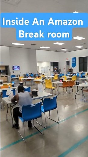 A Look Inside An Amazon Break Room!