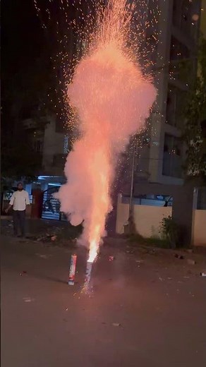 Godfather sky shot #fireworks #skyshot #diwali #hyderabad