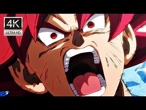 [4K] Dragon Ball Super: Broly | Goku vs Broly