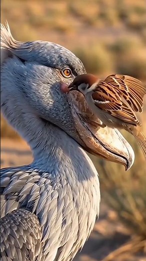 Sad Bird & Little Birds🐦💔 | Tiny Nature Moments#birdwatching#birdlovers#youtubeshorts#short#reels#ai