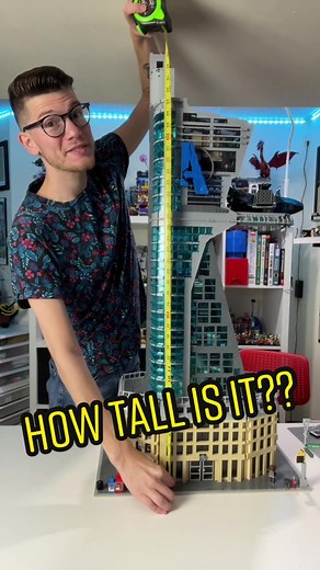 Avengers Tower LEGO Build Revealed in Impressive Height!