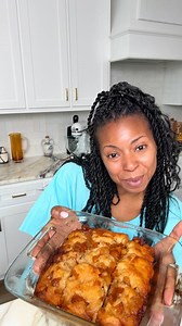 Get into these Peach Cobbler Butter Swim Biscuits, y'all!🍑🧈Type RECIPE and I'll drop it into your messages. | Grandbaby Cakes by Jocelyn Delk Adams