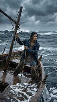 Lost Alone in the Ocean 😱 | How She Survived and Escaped to a Hidden Island
