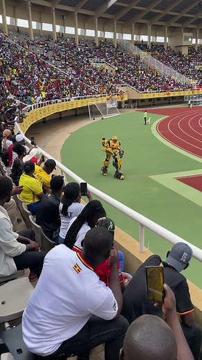 Bumble Bee Transformers Visits Namboole Stadium in Uganda