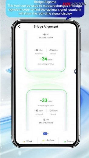 Hikvision Networking Products - Bridge Alignment