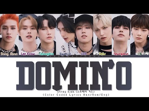 Stray Kids 'DOMINO' (Color Coded Lyrics) | ShadowByYoongi
