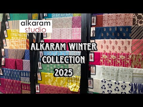Alkaram Winter Collection 2025 | Alkaram Studio Sale 2025 | Khadar Collection😍Life with HiraHashaam