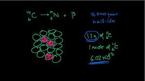 Half-life and carbon dating