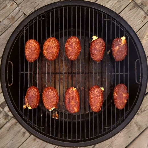 40K views · 770 reactions | Armadillo eggs: Cheese, meat, smoke – the trifecta of BBQ goodness. | Grilled | Facebook