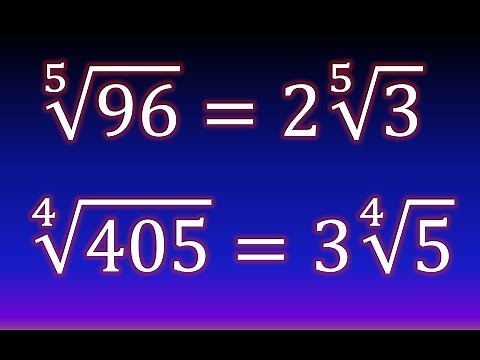 Simplification of a fourth and fifth root (Example 4)