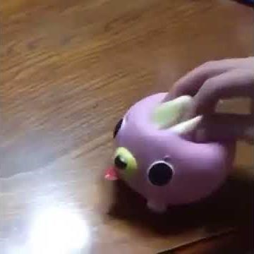 Pink tongue toy explode