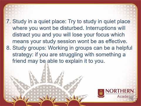 Gr11 LO Study Skills