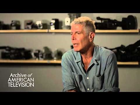 Anthony Bourdain on "Kitchen Confidential" - EMMYTVLEGENDS.ORG