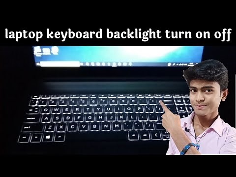 Laptop Keyboard Back Light Turn On/Of Short Cut Key/Settings HP
