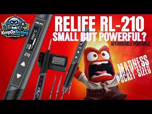 This Thing Shouldn’t Even Exist! RELIFE RL-210 Portable Soldering Iron