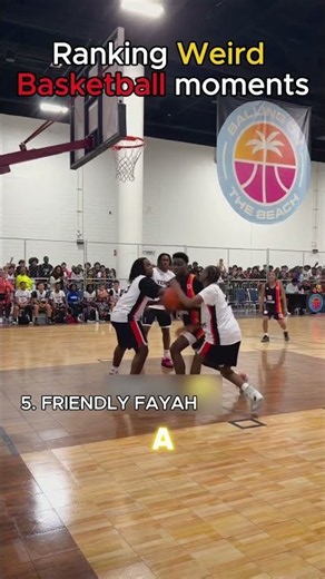 RANKING WEIRD BASKETBALL MOMENTS (PART 1) 🤣
