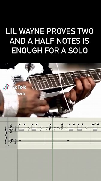 Guitar Solo Inspired by Lil Wayne and Nick Jonas