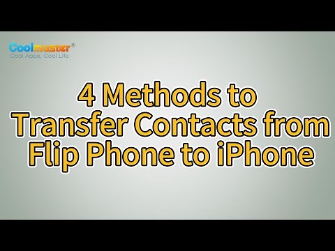 How to Transfer Contacts from Flip Phone to iPhone [Top 4 Ways]