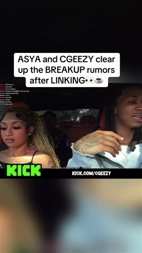 ASYA and CGEEZY clear up the BREAKUP rumors after LINKING👀☕️ #asyarae #cgeezy #breakup #fyp #viral