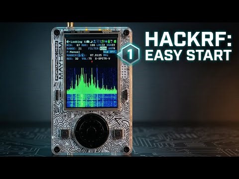 Just got your H4M HackRF PortaPack and wondering where to start?