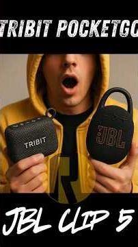 Tribit PocketGO vs. JBL Clip5 Speaker Comparison #shorts #tribitpocketgo #jblclip5 #speakers