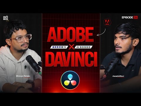 Adobe vs DaVinci Resolve – The Editing Future in India ft. ‪@AkashKRavi‬ | Ep. 24 | GMS