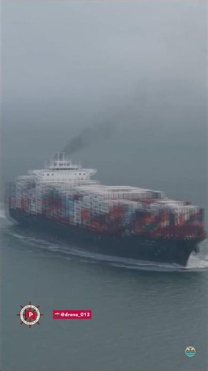 Nevoeiro no Porto de Santos!