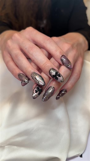 Glamorous Dark Nail Art Inspiration