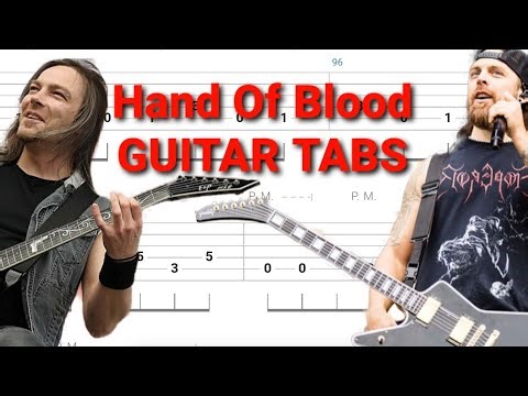 Bullet For My Valentine - Hand Of Blood | Rhythm & Lead GUITAR TABS | Tutorial | Lesson