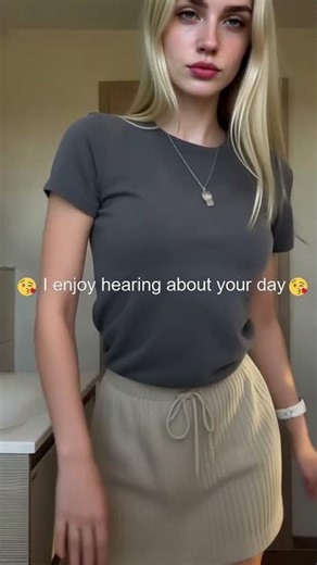 Beautiful Blonde Girl Dancing Trend