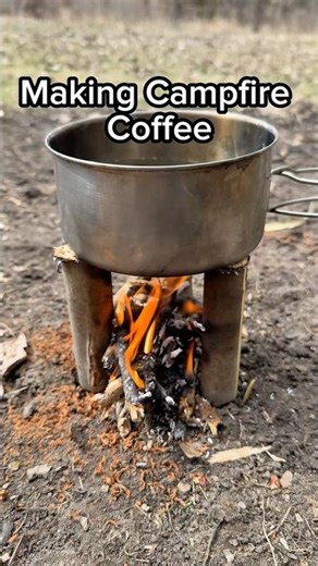 Making Campfire Coffee