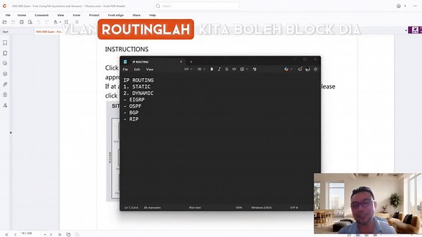 Part 2: Comptia Network   | Simulation IP Routing #jalurdata #ittraining #comptianetworkplus #networkengineer
