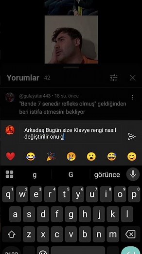 Klavye rengi nasıl değiştirilir? #keşfetbeniöneçıkar #keşfetedüş #keşfet