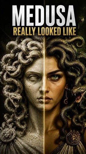 What Medusa REALLY Looked Like 🤯 #shorts #history #mythology