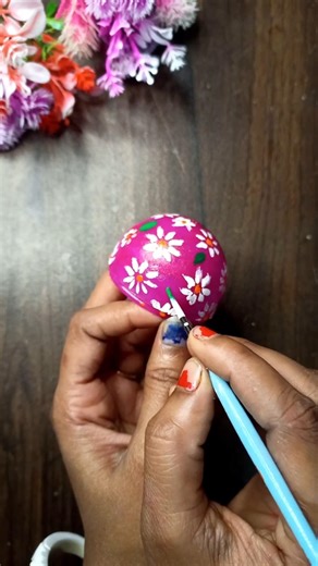 DIY led flower pot with BBQ Sticks #diy #shorts #homedecor