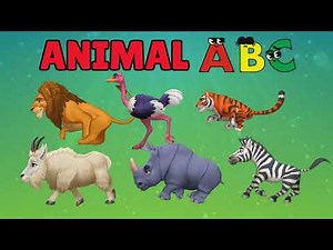 ABC Animals Song | Alphabet Animals Song for Kids Fun Animal Alphabet Song Animal ABC Song for Kids