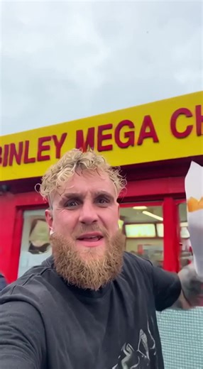 Jake Paul Visits Binley Mega Chippy