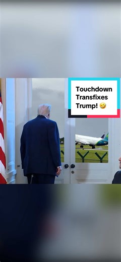 Trump Amazed by Touchdown | Aviation Meme