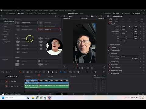 How To Join Clips At Once and Apply Video Transitions To all clips on timeline davinci resolve 2 3