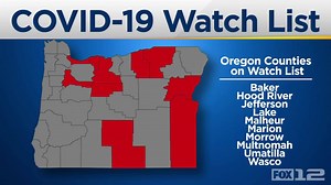 18K views · 45 reactions | Two new counties have been added to Oregon’s “county watch list” due to the increased spread of COVID-19 cases. Details: kptv.tv/2DqoKyG?utm_medium=social&utm_source=facebook_FOX_12_Oregon | FOX 12 Oregon | Facebook