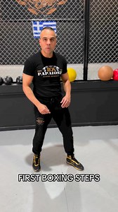 First boxing steps for beginners 🥊 #world #boxing #family #selfdefence #fitness #boxingtraining | Papaiosif Boxing Family