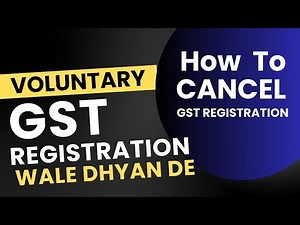 GST Cancellation Process | How to Cancel GST Registration | How to Close Surrender GST Number #2025