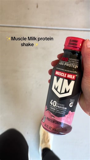 Always the move! #MuscleMilk #protein