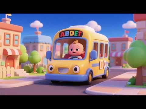Baby Bus to Alphabet Town | Alphabet Nursery Rhymes & Kids Songs