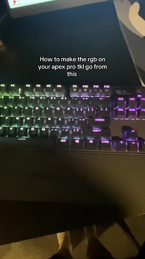 How to Change RGB Color on Apex Pro TKL Keyboard