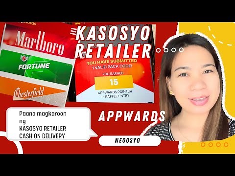 Paano magkaroon ng APPWARDS | paano mag encode chesterfield | paano ang KASOSYO RETAILER #appwards