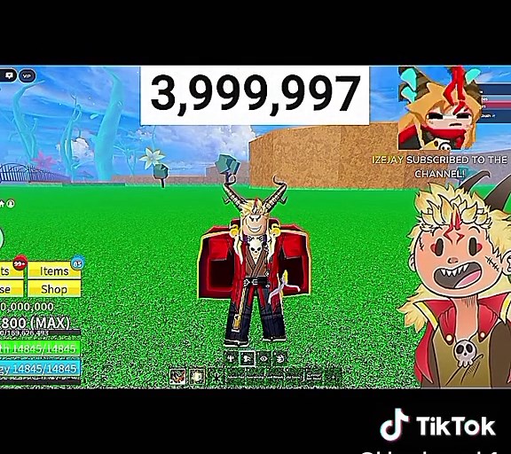 Admin Uzoth Face Reveal in Roblox Blox Fruits